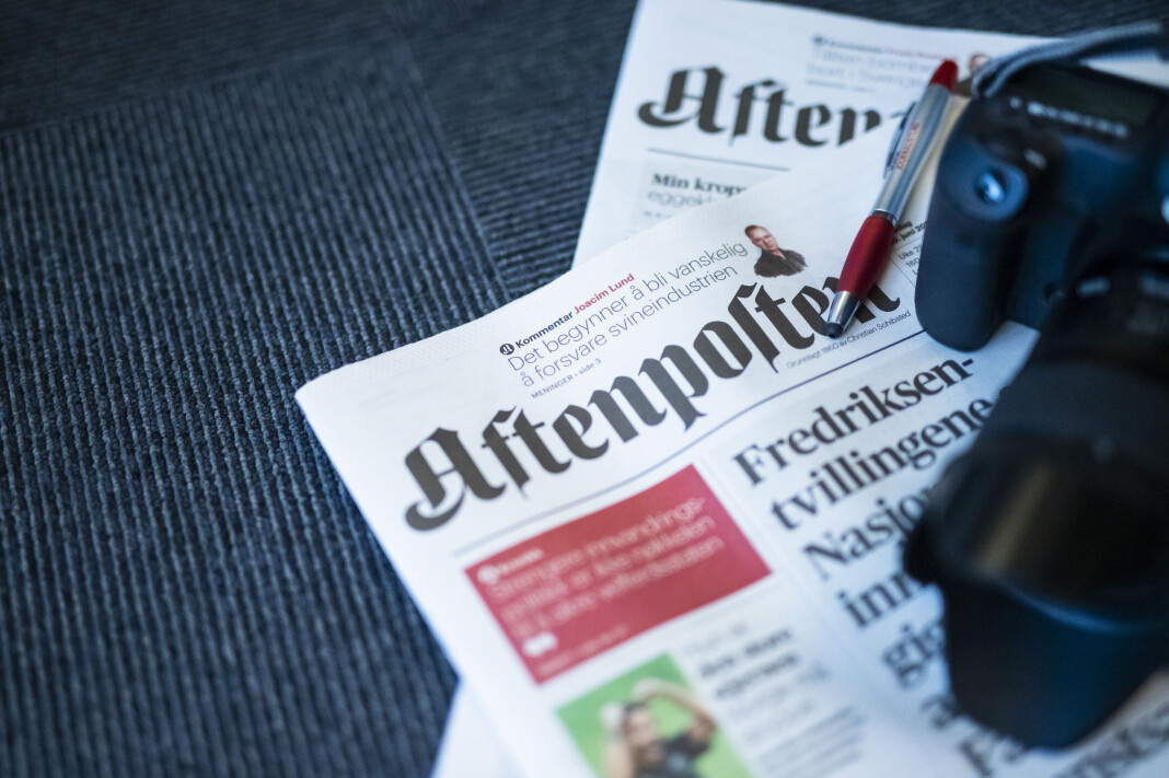 Journalisten har snakket med flere av Aftenpostens frilansfotografer om kontrakten de har hatt med avisa i rundt ett år. Enkelte sier de følte seg presset til å skrive under. Illustrasjonsfoto: Kristine Lindebø Journalisten har snakket med flere av Aftenpostens frilansfotografer om kontrakten de har hatt med avisa i rundt ett år. Enkelte sier de følte seg presset til å skrive under. Illustrasjonsfoto: Kristine Lindebø