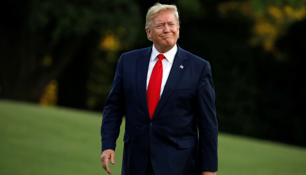 Tegninger av Donald Trump er populært blant avistegnere. Nå har flere mistet jobben. Foto: Yuri Gripas / Reuters Tegninger av Donald Trump er populært blant avistegnere. Nå har flere mistet jobben. Foto: Yuri Gripas / Reuters