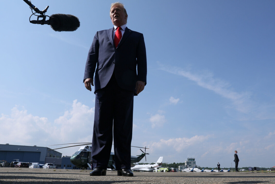 USAs Donald Trump er ikke fornøyd med det han så av Fox News denne helgen. Foto: Reuters / NTB scanpix USAs Donald Trump er ikke fornøyd med det han så av Fox News denne helgen. Foto: Reuters / NTB scanpix
