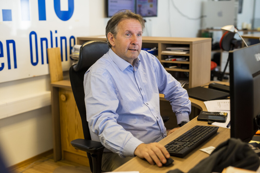 Geir Bjørn Nilsen går av som toppsjef i VOL. I oppsigelsestiden skal han jobbe med strategi for eieren. Geir Bjørn Nilsen går av som toppsjef i VOL. I oppsigelsestiden skal han jobbe med strategi for eieren.