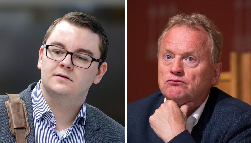 Nettavisens journalist Espen Teigen får kritikk av byrådsleder Raymond Johansen (Ap). Foto: NTB scanpix Nettavisens journalist Espen Teigen får kritikk av byrådsleder Raymond Johansen (Ap). Foto: NTB scanpix