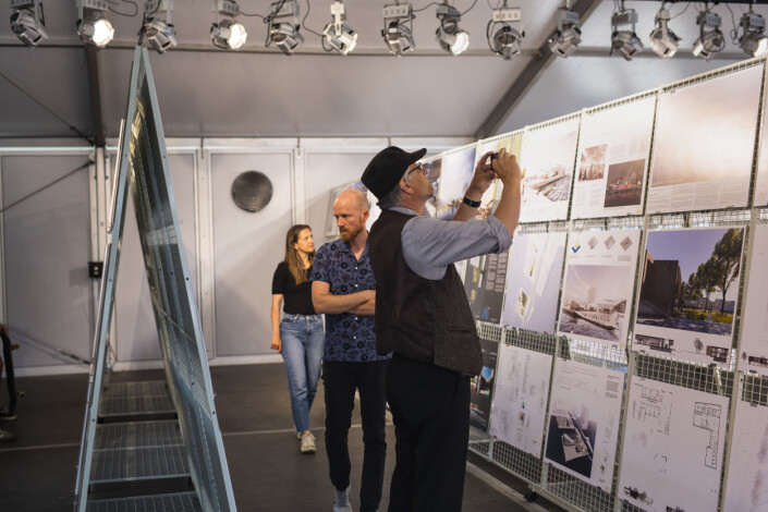 Visningssenteret for Fotografihuset åpnet onsdag, og står åpent fem dager i uka i sommer. Foto: Kristine Lindebø Visningssenteret for Fotografihuset åpnet onsdag, og står åpent fem dager i uka i sommer. Foto: Kristine Lindebø