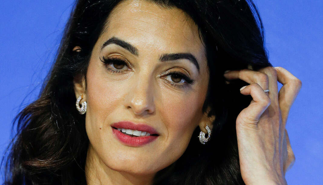Den kjente menneskerettsadvokaten Amal Clooney kom onsdag med hard kritikk av verdensledere under en konferanse i London om pressefrihet. Foto: Reuters / NTB scanpix Den kjente menneskerettsadvokaten Amal Clooney kom onsdag med hard kritikk av verdensledere under en konferanse i London om pressefrihet. Foto: Reuters / NTB scanpix
