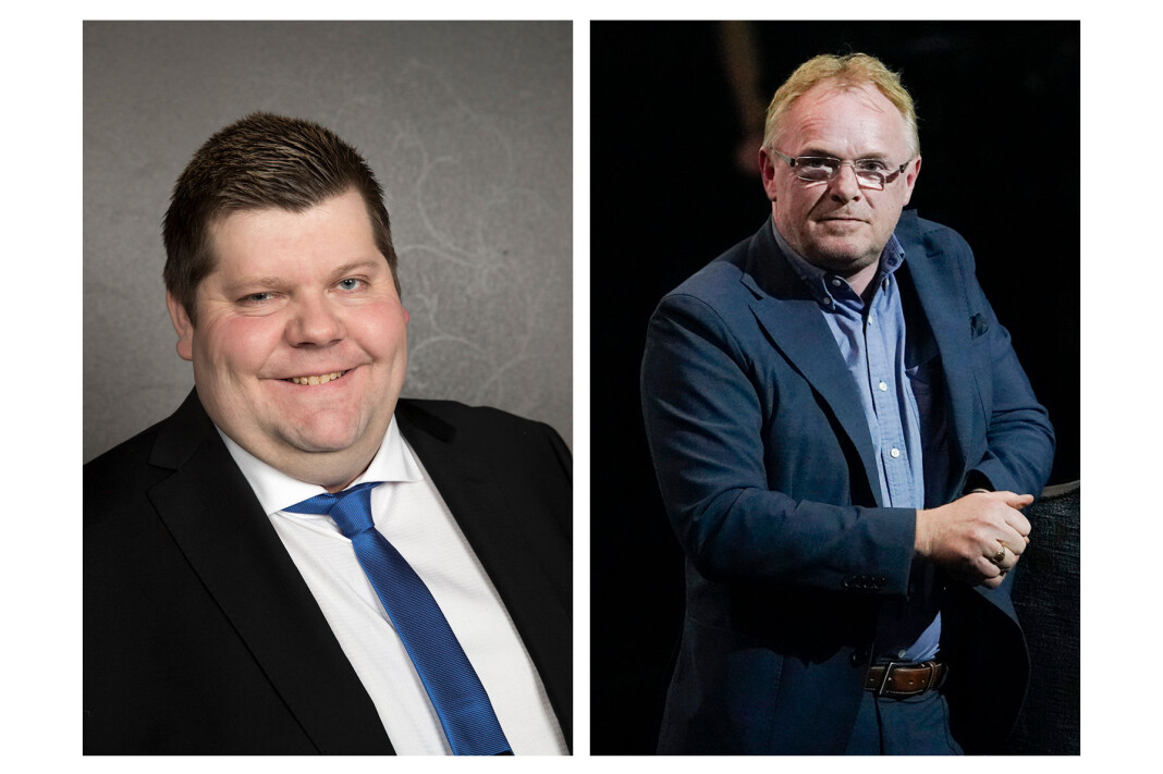 Per Sandberg (Frp) vil at redaktør Jon Henrik Larsen skal få fortsette å drive lokalavisa Salangen-Nyheter. Foto: NTB Scanpix Per Sandberg (Frp) vil at redaktør Jon Henrik Larsen skal få fortsette å drive lokalavisa Salangen-Nyheter. Foto: NTB Scanpix