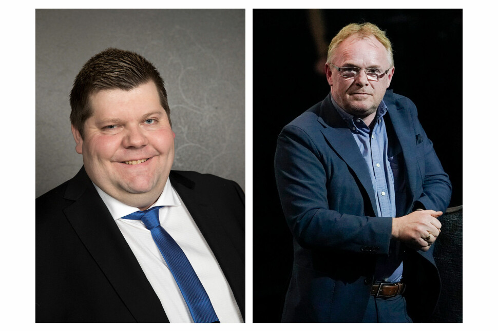 Per Sandberg (Frp) vil at redaktør Jon Henrik Larsen skal få fortsette å drive lokalavisa Salangen-Nyheter. Foto: NTB Scanpix
