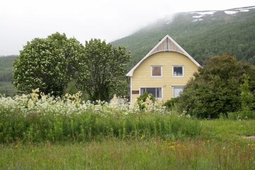 Hus på Kvaløya i 2018. I dag har huset panel. Foto: Ingun Mæhlum Hus på Kvaløya i 2018. I dag har huset panel. Foto: Ingun Mæhlum