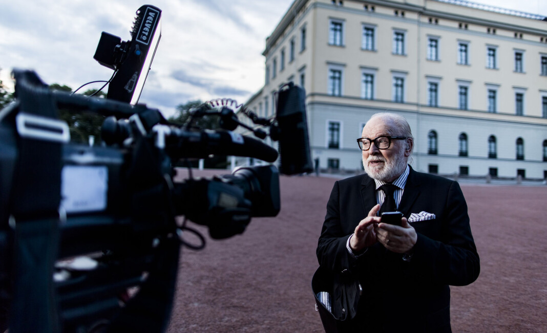 TV2s kongehusekspert Kjell Arne Totland døde onsdag, 74 år gammel. Foto: Krister Sørbø / NTB scanpix TV2s kongehusekspert Kjell Arne Totland døde onsdag, 74 år gammel. Foto: Krister Sørbø / NTB scanpix