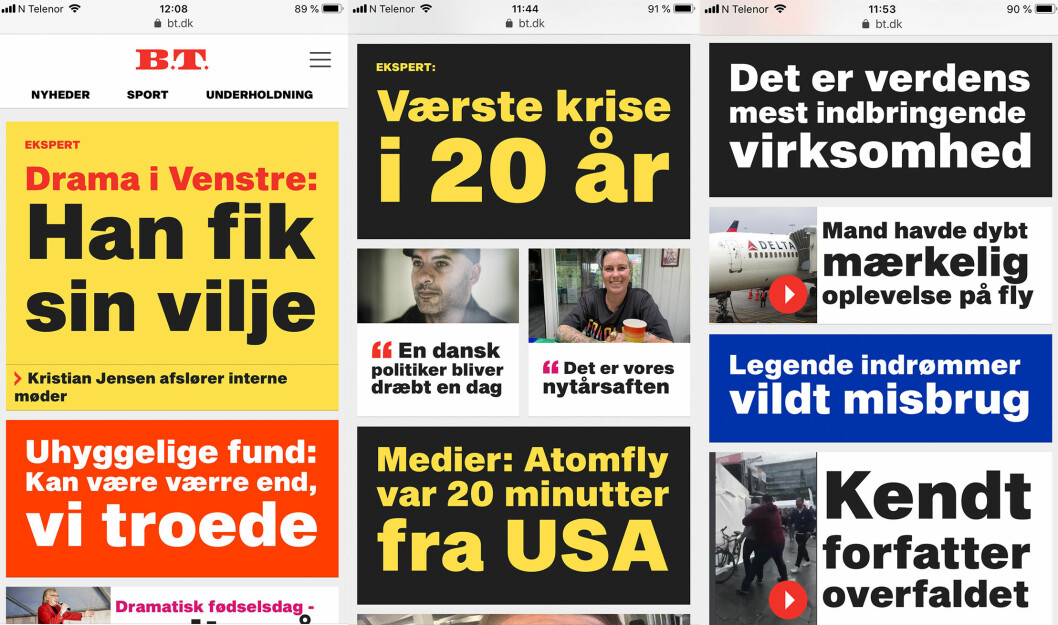 Den danske tabloiden B.T. har satset hardt på digitale flater de siste årene. Nå forsvinner papirutgaven.