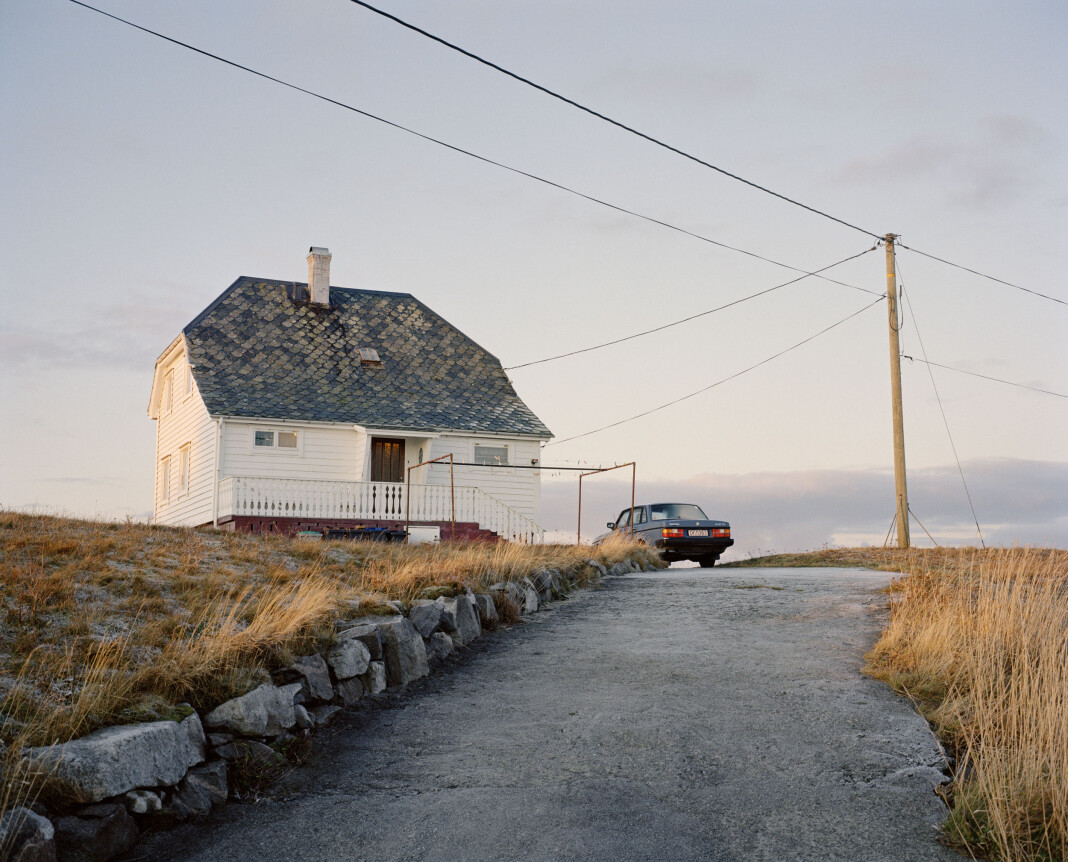 Helge Skodvin fotograferte Volvo 240 langs hele Norge. Foto: Helge Skodvin Helge Skodvin fotograferte Volvo 240 langs hele Norge. Foto: Helge Skodvin