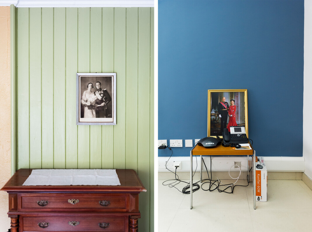 Dette er to av bildene i «Helt konge»-prosjektet som nå stilles ut på Henie Onstad Kunstsenter, samt publisert i siste utgave av Norwegian Journal of Photography. Foto: Elin Høyland Dette er to av bildene i «Helt konge»-prosjektet som nå stilles ut på Henie Onstad Kunstsenter, samt publisert i siste utgave av Norwegian Journal of Photography. Foto: Elin Høyland