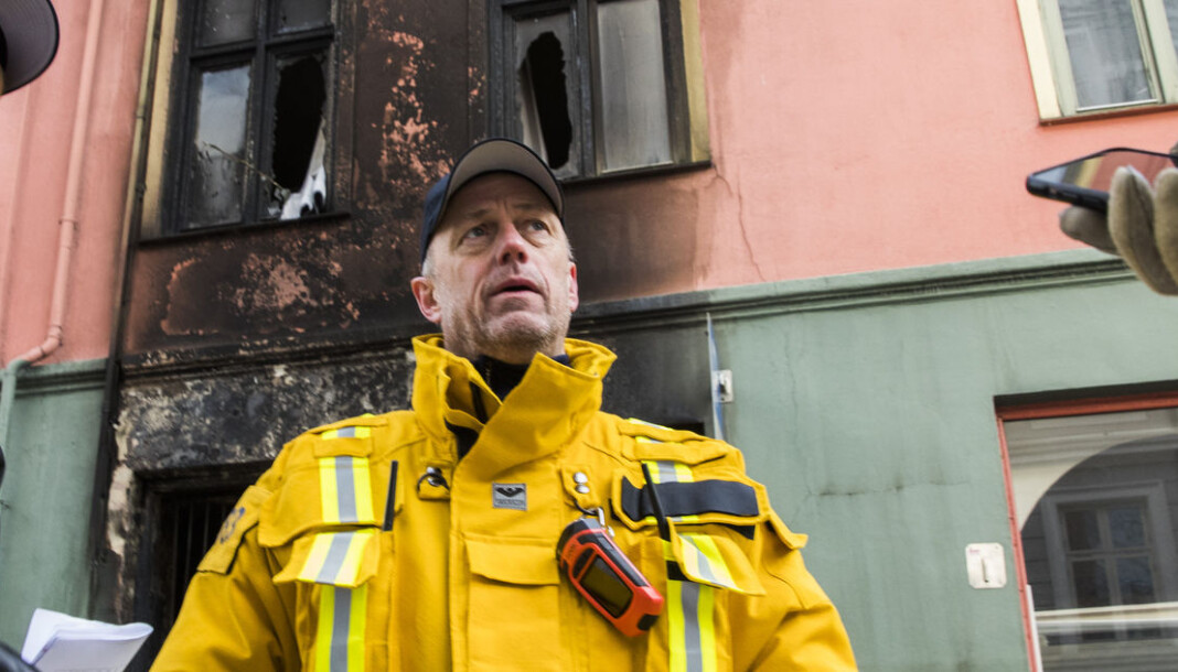 Brannmannen-redaktør Lars Brenden, her fra tiden som innsatsleder i Oslo brann- og redningsetat. Foto: NTB Scanpix Brannmannen-redaktør Lars Brenden, her fra tiden som innsatsleder i Oslo brann- og redningsetat. Foto: NTB Scanpix