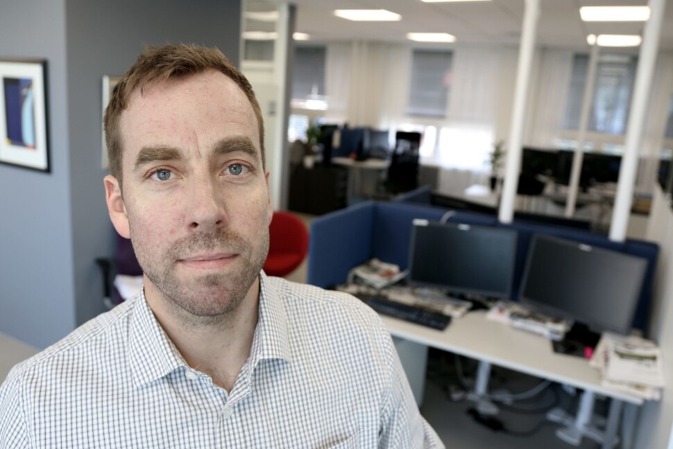 Produksjonsredaktør Knut Øsmundset tar seg en 12 måneders «pause» fra Eidsvoll Ullensaker Blad for å jobbe i Aftenposten. Foto: Privat
