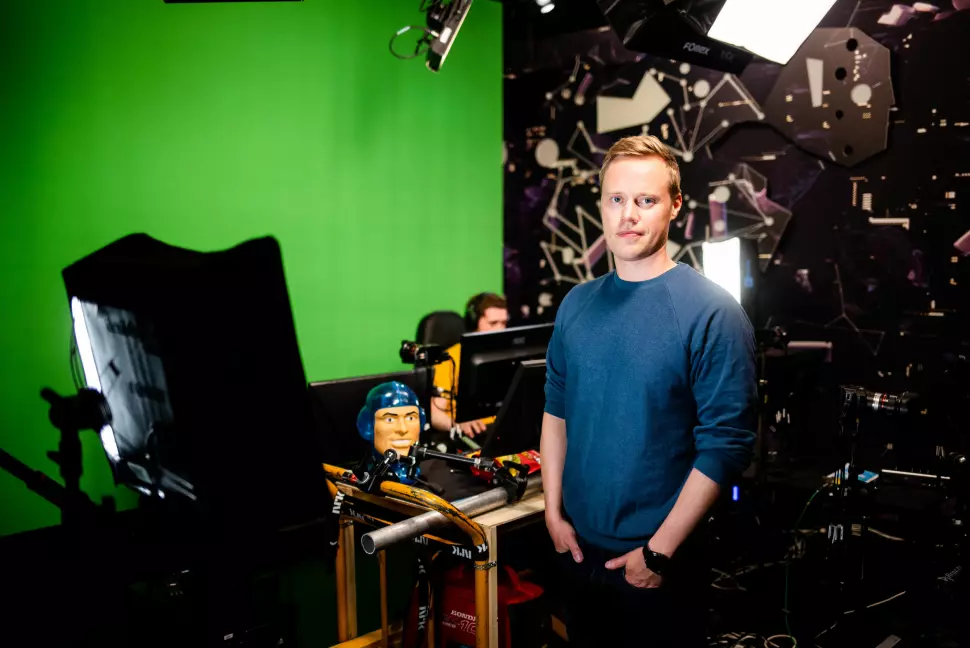 Espen Skagen har vært prosjektleder for NRK P3 Gaming i Trondheim.