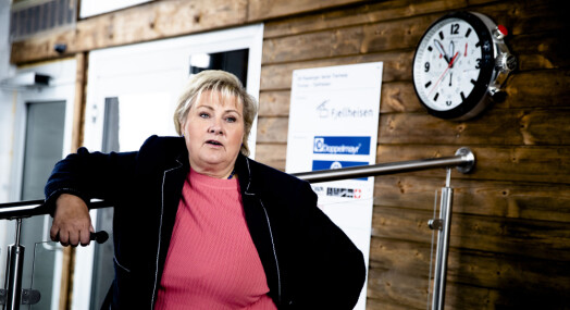 Solberg kritiserer NRK etter falske nyheter-prosjekt