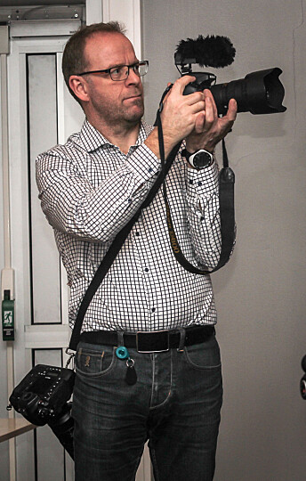 Øyvind Bratt, fotograf og altmuligmann i Rana Blad. Foto: Privat Øyvind Bratt, fotograf og altmuligmann i Rana Blad. Foto: Privat