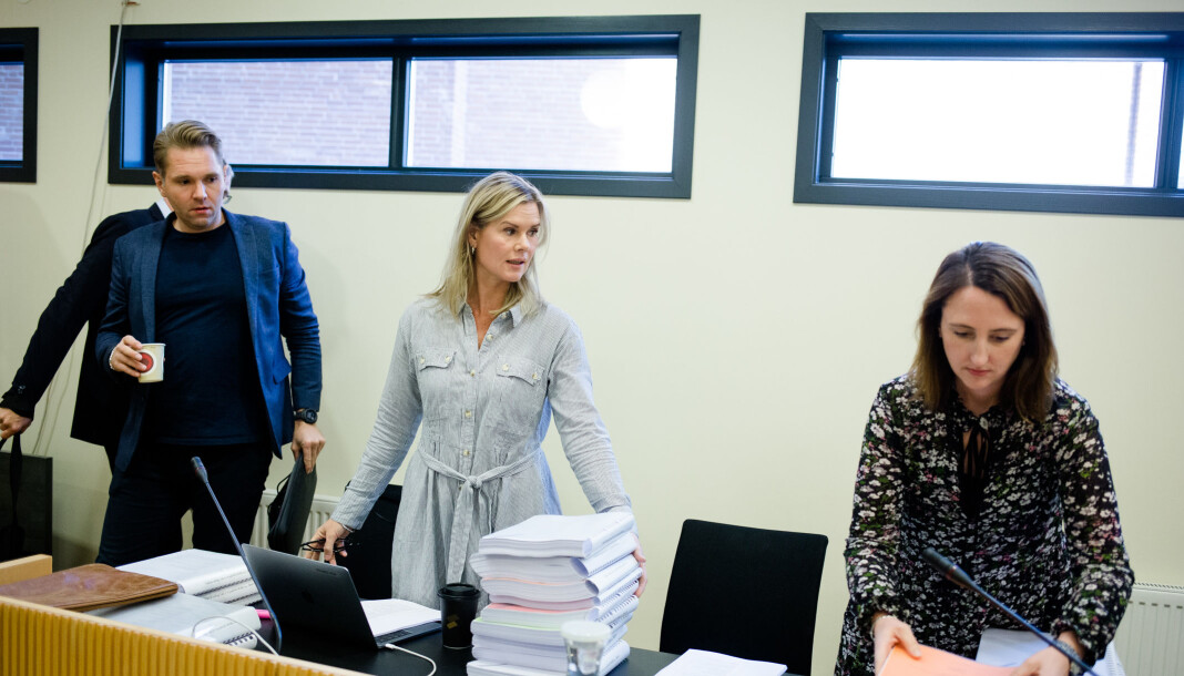 (F.v.) Journalistene Jens Christian Nørve, Sophie Aaserud og Hanne Taalesen ble saksøkt og dømt til å betale oppreisning i 2017. Nå er dommen omgjort i lagmannsretten. Foto: Eskil Wie Furunes (F.v.) Journalistene Jens Christian Nørve, Sophie Aaserud og Hanne Taalesen ble saksøkt og dømt til å betale oppreisning i 2017. Nå er dommen omgjort i lagmannsretten. Foto: Eskil Wie Furunes
