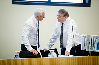 Vidar Strømme (t.h.) og Sigurd Holter Torp fører saken for TV 2 i lagmannsretten, som i tingretten. Foto: Eskil Wie Furunes Vidar Strømme (t.h.) og Sigurd Holter Torp fører saken for TV 2 i lagmannsretten, som i tingretten. Foto: Eskil Wie Furunes