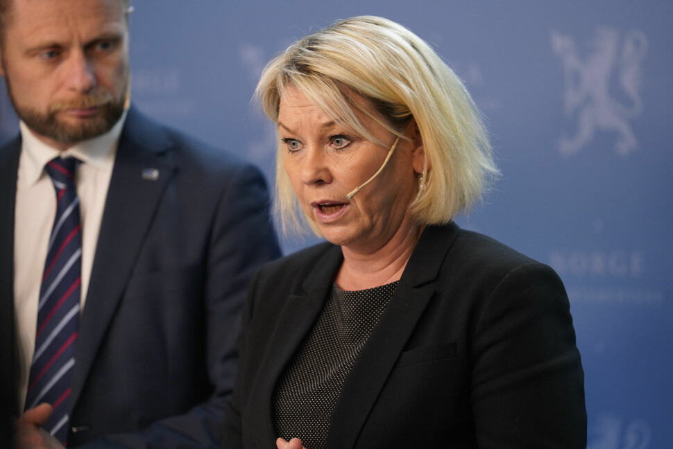 Kommunal- og moderniseringsminister Monica Mæland ba om mer informasjon etter VGs Tolga-artikler. Foto: Fredrik Hagen / NTB scanpix