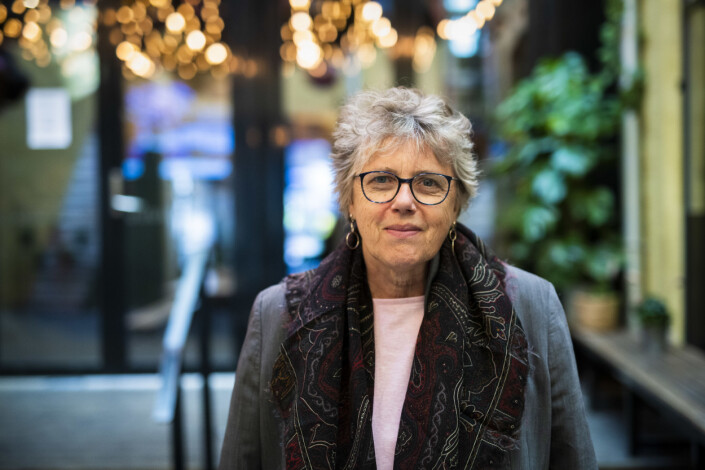 – Det eneste jeg kunne gjøre var å skrive, sier forfatter Vibeke Knoop Rachline. Foto: Kristine Lindebø – Det eneste jeg kunne gjøre var å skrive, sier forfatter Vibeke Knoop Rachline. Foto: Kristine Lindebø