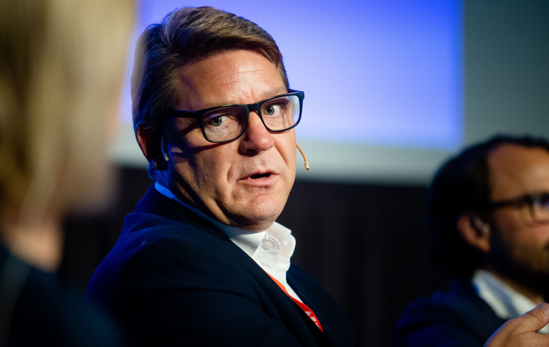 P4-direktør Kenneth Andresen må kutte i bemanningen. Her er han under Radiodager 2019 i Oslo i september. Foto: Eskil Wie Furunes P4-direktør Kenneth Andresen må kutte i bemanningen. Her er han under Radiodager 2019 i Oslo i september. Foto: Eskil Wie Furunes