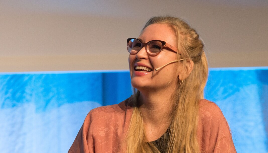 Helle Vaagland slutter som redaksjonssjef for magasinet D2. Foto: Carl-Fredrik Hammersland / Nordiske mediedager (CC BY-SA 2.0-lisens) Helle Vaagland slutter som redaksjonssjef for magasinet D2. Foto: Carl-Fredrik Hammersland / Nordiske mediedager (CC BY-SA 2.0-lisens)