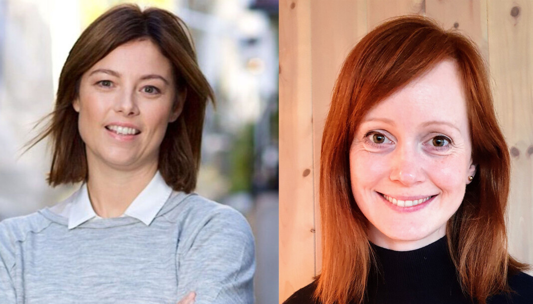 De to vinnerne: Sarah C. J. Willand (TV 2) og Grethe Wiig Samdal (Bergens Tidende). Foto: TV 2 og privat De to vinnerne: Sarah C. J. Willand (TV 2) og Grethe Wiig Samdal (Bergens Tidende). Foto: TV 2 og privat