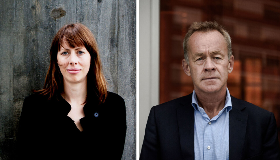 Anna B. Jenssen sier opp som ansvarlig redaktør i Morgenbladet. Styreleder Amund Djuve konstituerer innen kort tid en midlertidig sjef. Foto: Fredrik Bjerknes/John Trygve Tollefsen Anna B. Jenssen sier opp som ansvarlig redaktør i Morgenbladet. Styreleder Amund Djuve konstituerer innen kort tid en midlertidig sjef. Foto: Fredrik Bjerknes/John Trygve Tollefsen