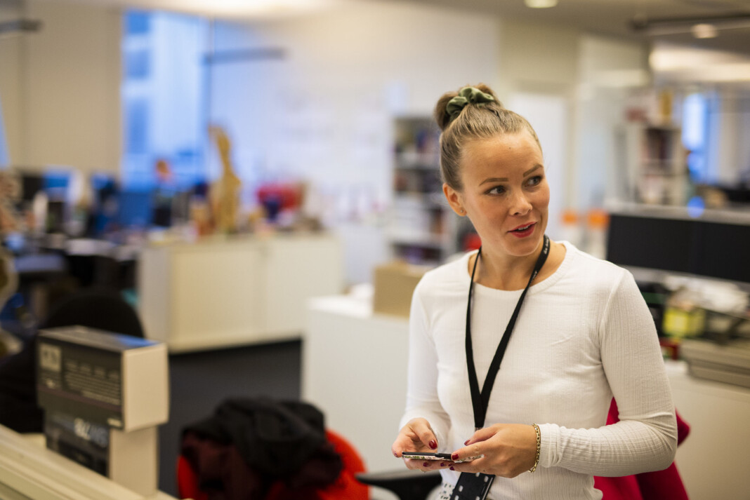 Ansvarlig redaktør og direktør Martine Lunder Brenne i Egmont Publishing, melder at Det Nye ikke lenger vil komme ut på papir. Foto: Kristine Lindebø Ansvarlig redaktør og direktør Martine Lunder Brenne i Egmont Publishing, melder at Det Nye ikke lenger vil komme ut på papir. Foto: Kristine Lindebø