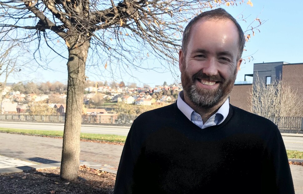 Østlands-Postens nye redaktør, Eirik Haugen, kommer fra stillingen som nyhetsredaktør i Varden. Foto: Amedia