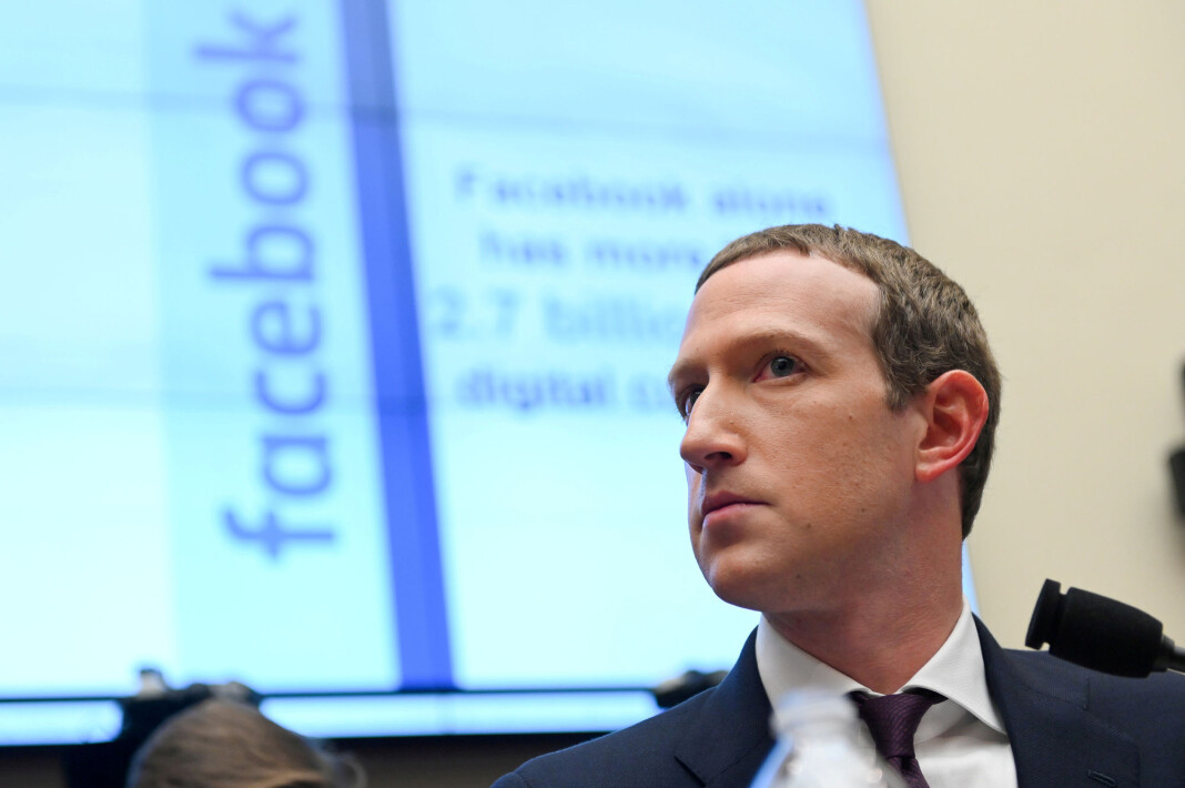 Facebook-sjef Mark Zuckerberg fotografert under en høring i Washington tidligere denne måneden. Foto: Erin Scott / Reuters / NTB scanpix Facebook-sjef Mark Zuckerberg fotografert under en høring i Washington tidligere denne måneden. Foto: Erin Scott / Reuters / NTB scanpix