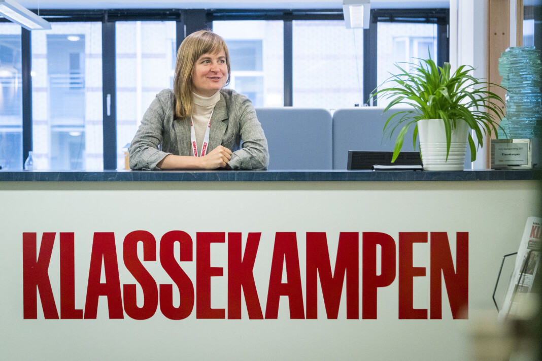 Klassekampen og ansvarlig redaktør Mari Skurdal klages inn for PFU. Arkivfoto: Heiko Junge / NTB scanpix Klassekampen og ansvarlig redaktør Mari Skurdal klages inn for PFU. Arkivfoto: Heiko Junge / NTB scanpix