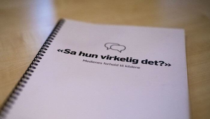 Rapporten fra kildeutvalget om medienes forhold til kildene kommer også inn på sitater fra pressemeldinger. Rapporten fra kildeutvalget om medienes forhold til kildene kommer også inn på sitater fra pressemeldinger.