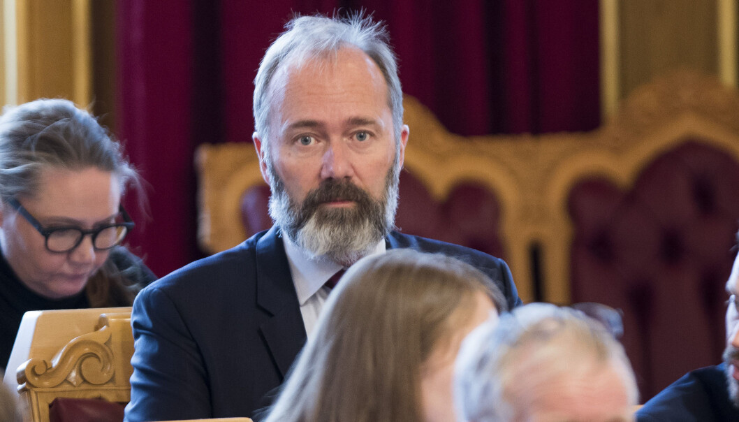 Trond Giske i Stortinget tidligere i år. Til helgen skal han snakke på Svarte Natta. Foto: Terje Pedersen, NTB scanpix Trond Giske i Stortinget tidligere i år. Til helgen skal han snakke på Svarte Natta. Foto: Terje Pedersen, NTB scanpix