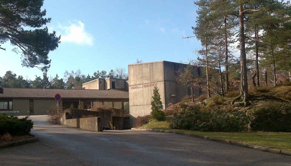 Mediehøgskolen på Gimlekollen i Kristiansand skal bytte ut et verdidokument som blir forelagt alle som søker jobb der. Foto: Bjoertvedt / CC BY-SA 3.0 / Wikimedia Mediehøgskolen på Gimlekollen i Kristiansand skal bytte ut et verdidokument som blir forelagt alle som søker jobb der. Foto: Bjoertvedt / CC BY-SA 3.0 / Wikimedia