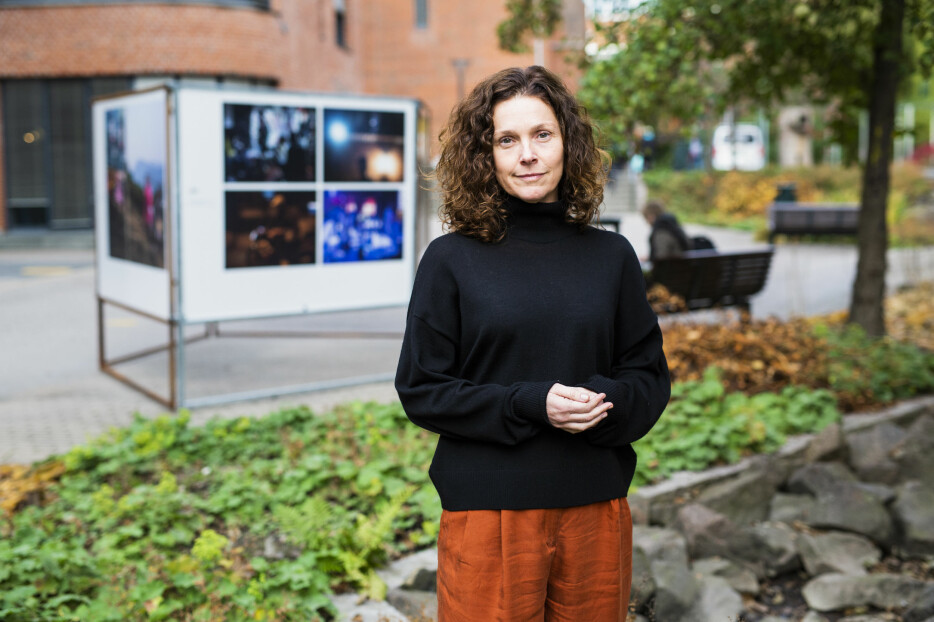 Høgskolelektor i fotojournalistikk ved Oslo Met, Ellen Lande Gossner.