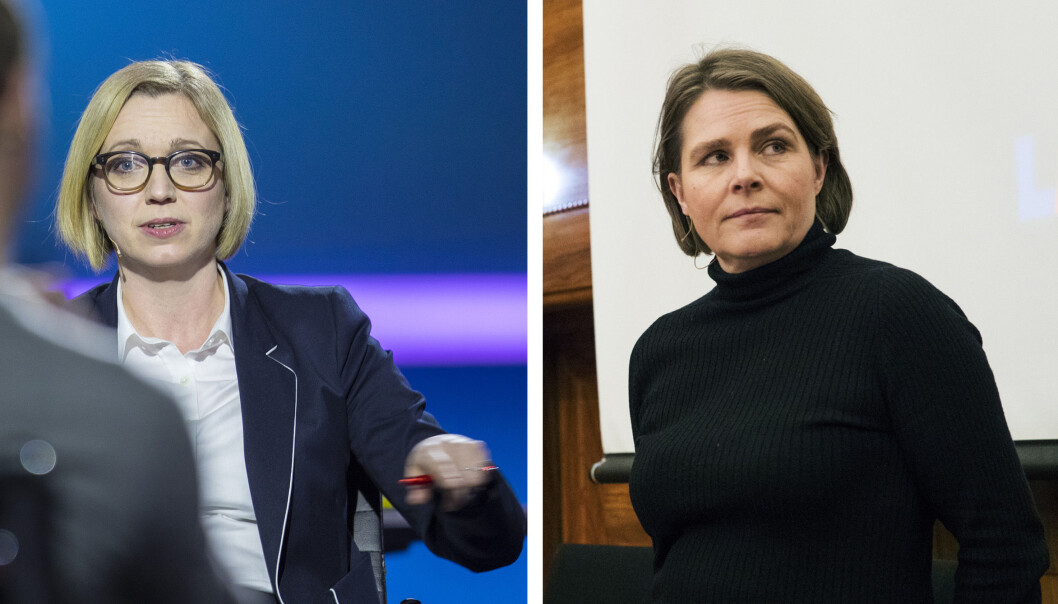 Både NTBs nyhetsredaktør Sarah Sørheim og Dagsavisen-kommentator Hege Ulstein er kritisk til Kildeutvalgets rapport. Foto: Vidar Ruud og Terje Bendiksby / NTB scanpix Både NTBs nyhetsredaktør Sarah Sørheim og Dagsavisen-kommentator Hege Ulstein er kritisk til Kildeutvalgets rapport. Foto: Vidar Ruud og Terje Bendiksby / NTB scanpix