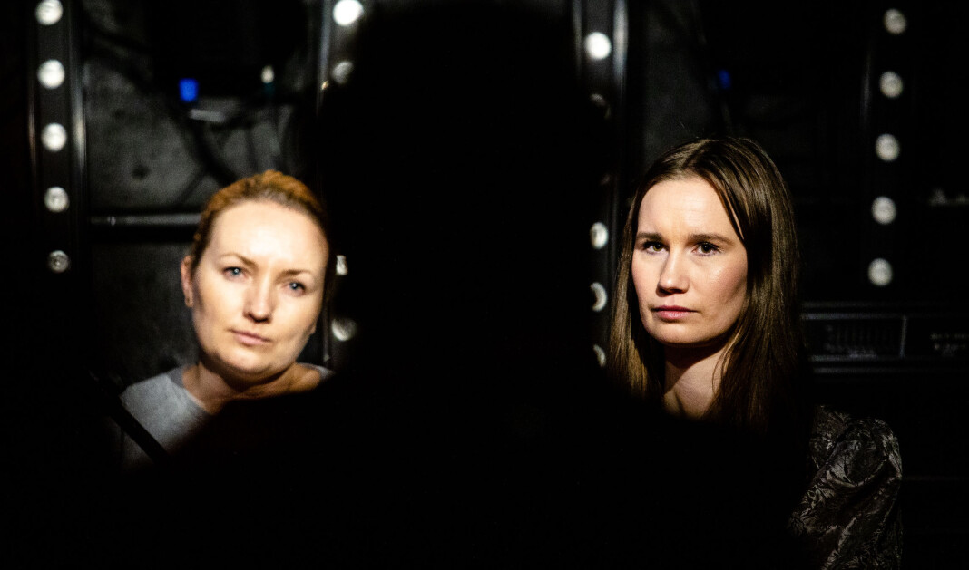 Altså-redaktør Ida Eliassen-Coker og Giske-varsler Sunniva Andreassen under samtale om metoo og Trond Giske på Bastard Bar i Tromsø. Alle foto: Eskil Wie Furunes Altså-redaktør Ida Eliassen-Coker og Giske-varsler Sunniva Andreassen under samtale om metoo og Trond Giske på Bastard Bar i Tromsø. Alle foto: Eskil Wie Furunes