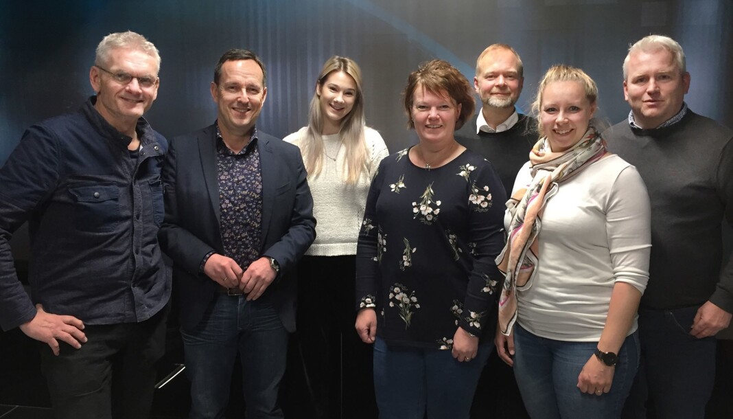Styret i Sportsjournalistene 2018/2019: Fra venstre Reidar Sollie, Gunnar Grindstein, Regine L. Anthonessen, Karin Hanstensen, Vegard Jansen Hagen, Carina Alice Bredesen og Erik Johansen. Foto: Sportsjournalistene.no Styret i Sportsjournalistene 2018/2019: Fra venstre Reidar Sollie, Gunnar Grindstein, Regine L. Anthonessen, Karin Hanstensen, Vegard Jansen Hagen, Carina Alice Bredesen og Erik Johansen. Foto: Sportsjournalistene.no