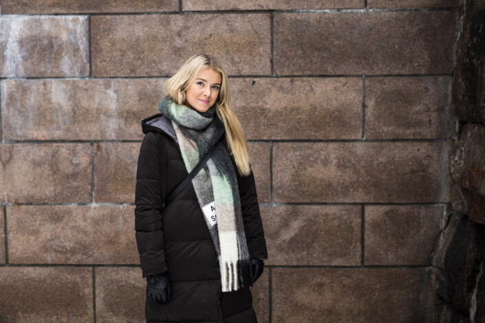 Cicilie S. Andersen mener hun kan se på et fotografi om en kvinne har tatt det. Foto: Kristine Lindebø Cicilie S. Andersen mener hun kan se på et fotografi om en kvinne har tatt det. Foto: Kristine Lindebø