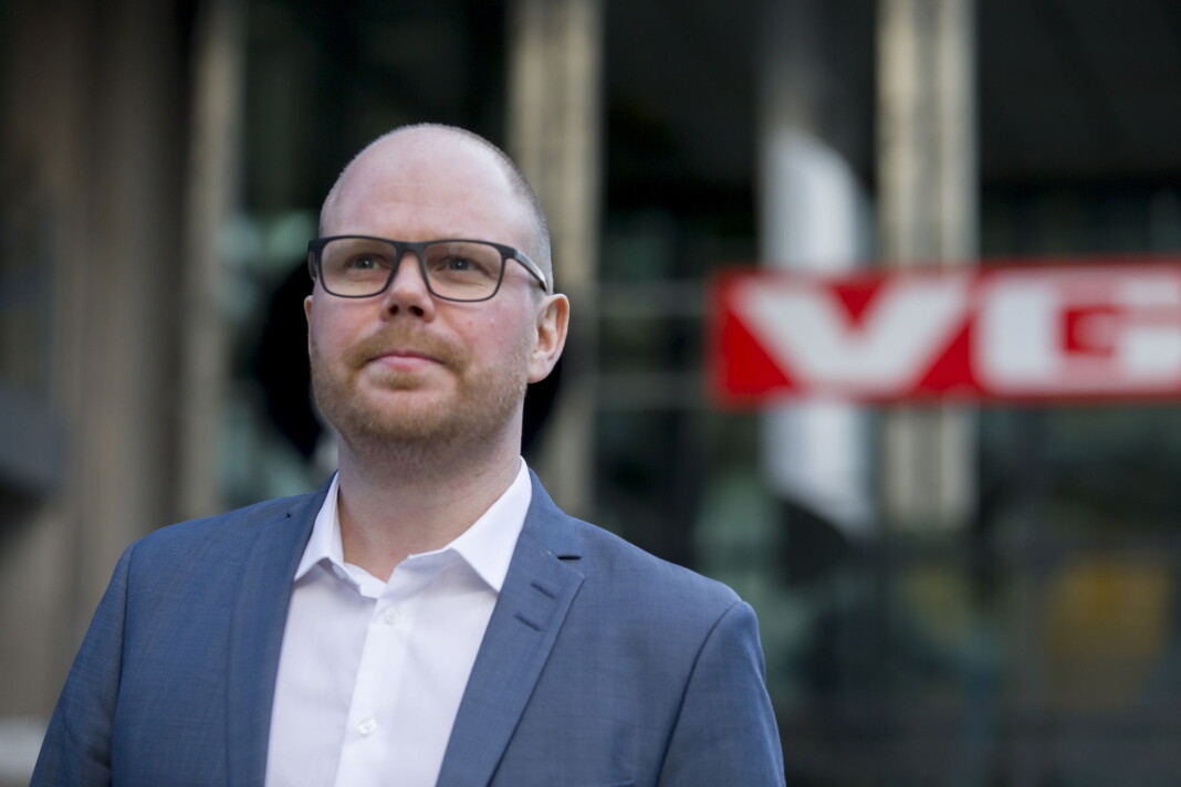 Sjefredaktør Gard Steiro ønsker ikke at VGs redaksjonelt ansatte skal bruke den kommende smittesporings-appen. Sjefredaktør Gard Steiro ønsker ikke at VGs redaksjonelt ansatte skal bruke den kommende smittesporings-appen.