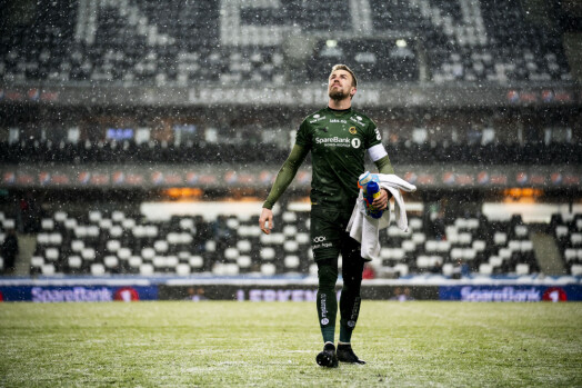 Bodø/Glimts keeper Ricardo Friedrich depper etter å ha sluppet inn 3-2 målet helt på tampen. Foto: Ole Martin Wold / NTB scanpix Bodø/Glimts keeper Ricardo Friedrich depper etter å ha sluppet inn 3-2 målet helt på tampen. Foto: Ole Martin Wold / NTB scanpix