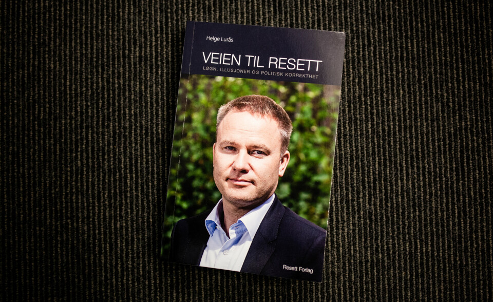 Boken «Veien til Resett» av Helge Lurås er gitt ut på Resett forlag, og ble tilgjengelig for allmennheten forrige uke.