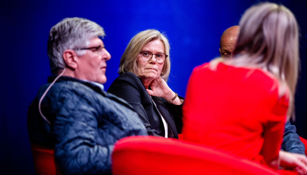Ada Sofie Austegard, pårørende etter Baneheia-saken og generalsekretær i Stine Sofies stiftelse, liker ikke den nye podkasten fra TV 2. Bildet er fra årets Skup-festival. Ada Sofie Austegard, pårørende etter Baneheia-saken og generalsekretær i Stine Sofies stiftelse, liker ikke den nye podkasten fra TV 2. Bildet er fra årets Skup-festival.