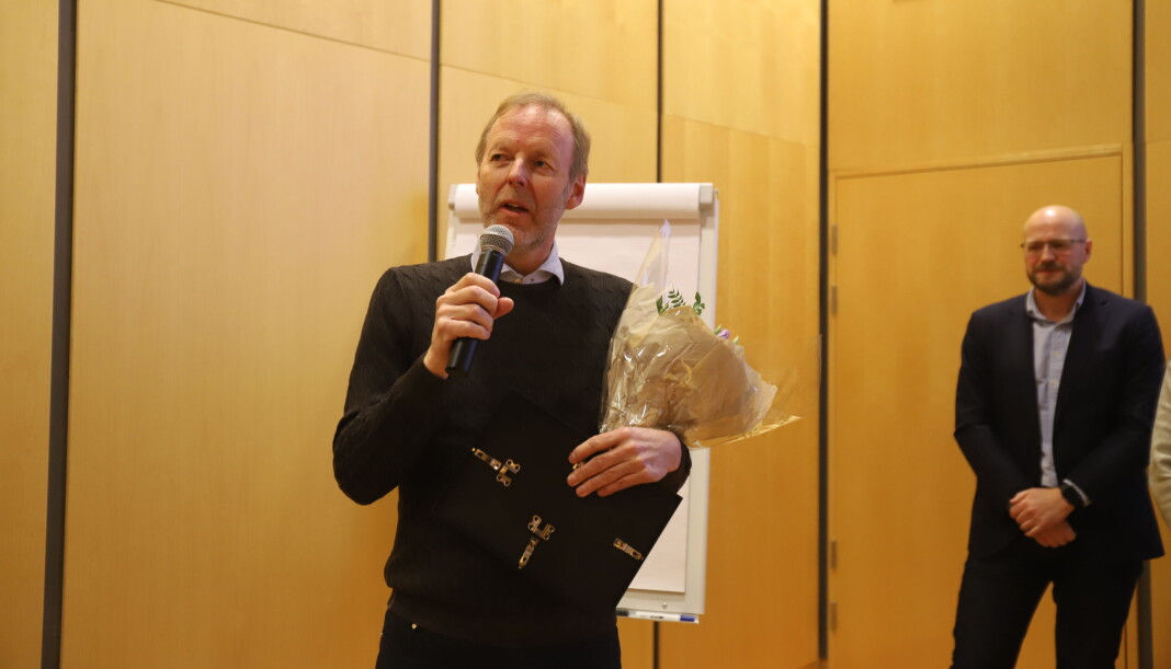 Årets netthode 2019 lever og ånder for journalistikken, skriver juryen. I dag Amedias Erling Brøndbo hedret av NONA. Foto: Nils Martin Silvola Årets netthode 2019 lever og ånder for journalistikken, skriver juryen. I dag Amedias Erling Brøndbo hedret av NONA. Foto: Nils Martin Silvola