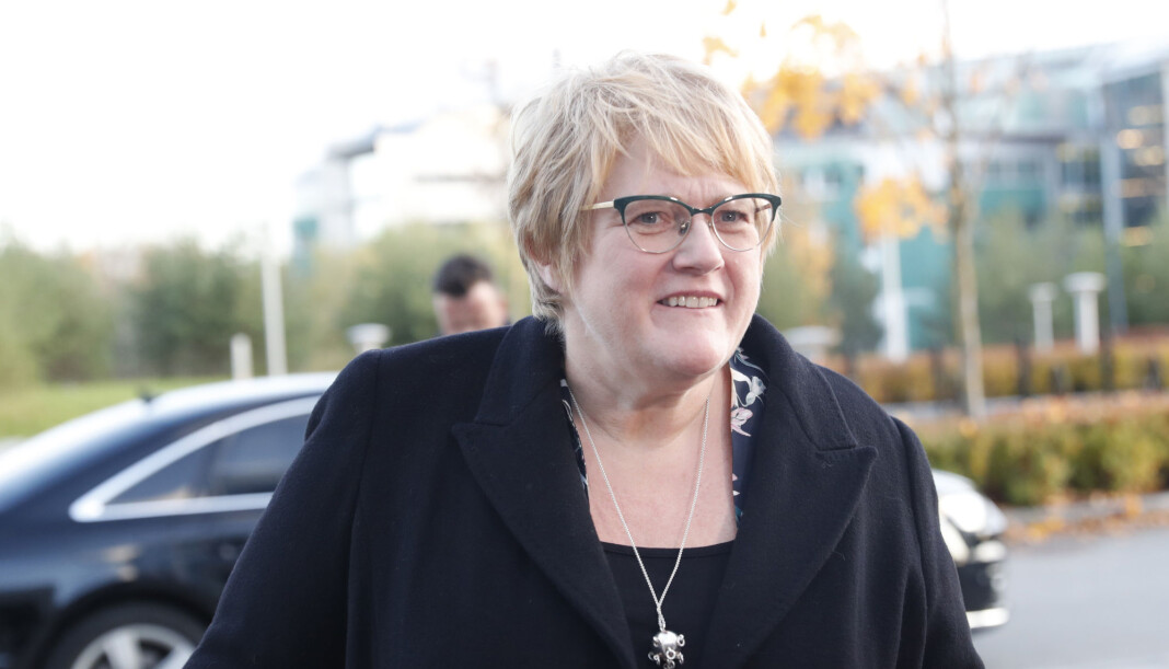 Regjeringen med Trine Skei Grande (V) skal oppnevne en ny ytringsfrihetskommisjon på nyåret. Arkivfoto: Terje Bendiksby / NTB scanpix Regjeringen med Trine Skei Grande (V) skal oppnevne en ny ytringsfrihetskommisjon på nyåret. Arkivfoto: Terje Bendiksby / NTB scanpix