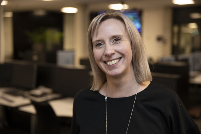 Charlotte Sundberg er sportsleder i Adresseavisen, som har tre kvinner og fire menn i sin sportsredaksjon. Charlotte Sundberg er sportsleder i Adresseavisen, som har tre kvinner og fire menn i sin sportsredaksjon.