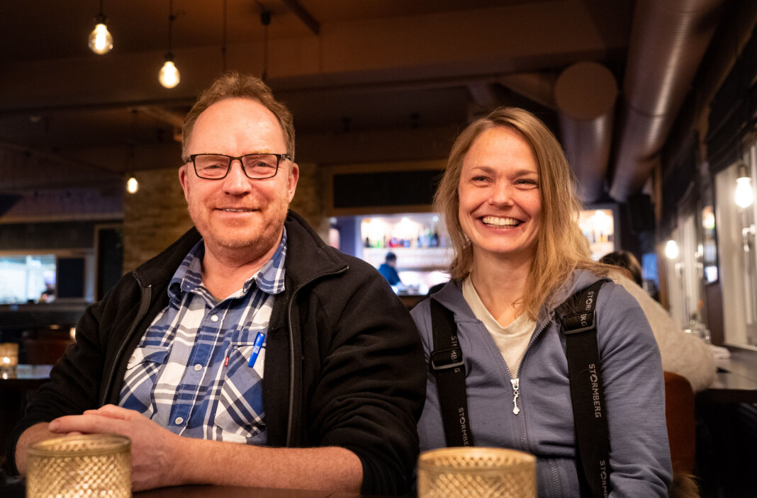 Gunnar Sætre og Lina Winge er begge ansatte i Sør-Varanger Avis. Gunnar Sætre og Lina Winge er begge ansatte i Sør-Varanger Avis.