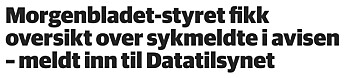 Avpublisert sak 6. desember. Skjermdump. Avpublisert sak 6. desember. Skjermdump.