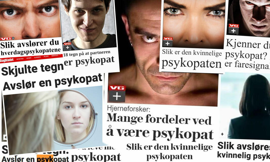 Derfor lager VG og Dagbladet så mange saker om psykopater