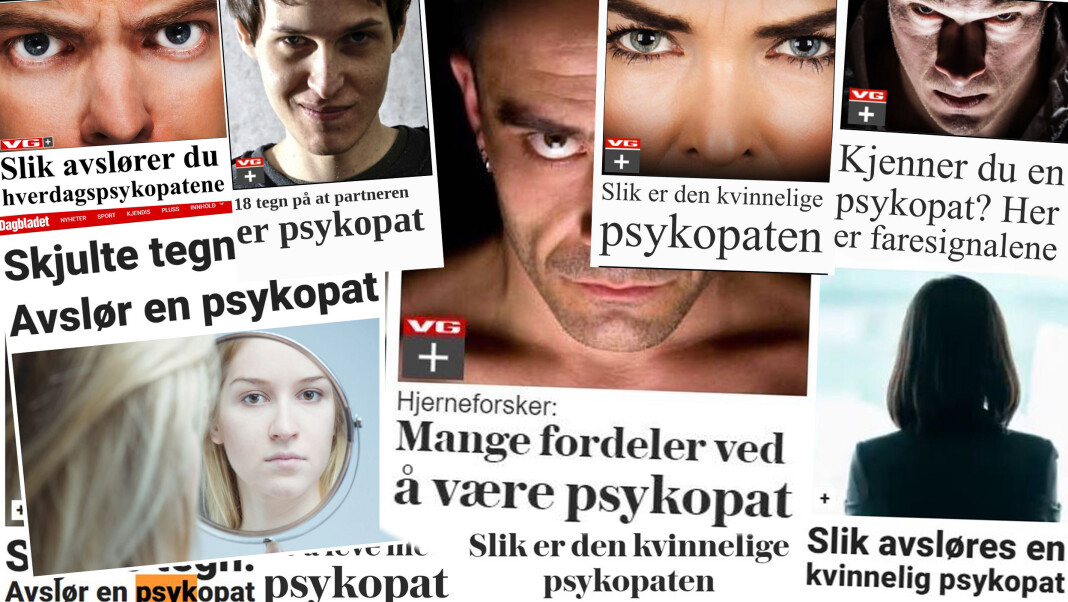 Saker om psykopater fra VG+ og Dagbladet pluss de siste årene. Saker om psykopater fra VG+ og Dagbladet pluss de siste årene.